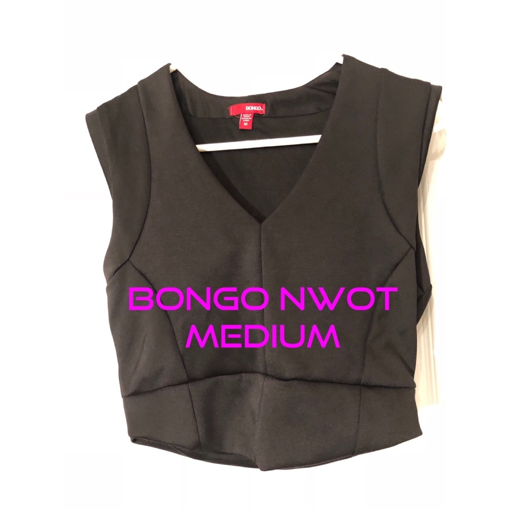 BONGO black crop top